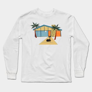 Palm Springs MCM Cat Long Sleeve T-Shirt